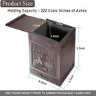 Dgdcdv Cremation Urns For Human Ashes Male Female Large Up To 222 Lbs