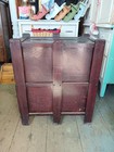 Antique 1930s Mission Oak 2 Drawers Filing Cabinet 