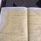 Vtg 1971 Nautical Chart Charleston Harbor And Approaches South Carolina Map 1239