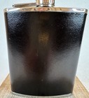 Stainless Steel Leather Flask Made In England 6oz 