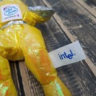 Vintage 1997 Intel Pentium Ii Mmx 8  Bunny People Doll Yellow Metallic Colored