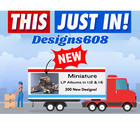 Dollhouse Miniature Records Albums 1 12   lot Of 11  Vinyl Cardstock - Christmas