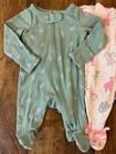 Baby Girl Newborn Sleepers Pajamas Clothes Outfits Rompers Lot Sheep Polka Dots