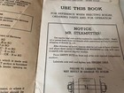 Vtg 1944 Severn Am  Standard Boiler Coal Oil Stoker Directions Parts List