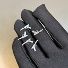 Rare Lot 5 Pcs Toy Gun Weapon 3 75  Star Wars  Action Figure Toy Gifts Kid  62