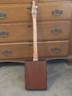 3 String Guitar Hard Wood  Hand Made  Electric  Acoustic  156