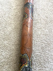 Aboriginal Digeridoo Handcarved Hand Dot-painted Dijeridoo Sea Turtle Art Piece