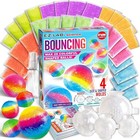 Big Bouncy Ball Kit For Kids   Diy Ultimate Magic Bouncy Balls Making Kit Sci   