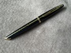 Waterman Carene Sea Green Shimmer Lacquer Rollerball Pen Gold Trim Black Ink