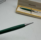 Vintage Sheaffer Green Clipper Snorkel Fountain Pen Mechanical Pencil Set