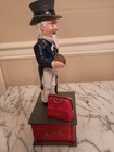 Vintage Uncle Sam Cast Iron Mechanical Coin Bank