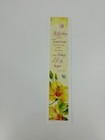 Mother Teresa Inspirational Quote Bookmark Floral Yellow Design