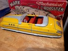 Very Nice Vintage 1949 Marx  Tin Litho Wind Up Convertible With Box