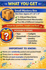 Small Mystery Box Party Favors Toys Gift Retail Overstock Surprise Free Shipping