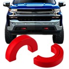 Custom Tow Hook Covers Compatible With 2007-2024 Chevry Silverado sierra 1500