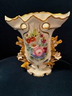 Vista Alegre Va Portugues Porcelain Floral Spill Vases 19th Century  pair 