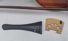Antique - German 4 4 Stradivarius Violin For Repair W  Case   Bow