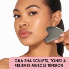Japonesque Skintherapy Contouring Facial Tool V Roller For Lymphatic Pink