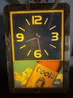 Vintage 1991 Coors Light-up Wall Clock Beer Sign Electric Bar Decor Breweriana