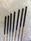 Vintage Spalding Robert T Jones Jr Irons Set Golf Clubs Hickory Shaft Overlay