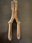 Vintage Wood   Metal Lever Juicer   Antique Saloon Lemon Lime Squeezer    Decor