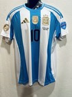 Lionel Messi Signed Argentina Copa America 2024 Jersey Beckett 