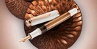 Pelikan Classic M200 Copper Rose Gold Fountain Pen Fine  Nib