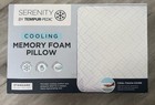 Serenity By Tempur-pedic Cooling Memory Foam Pillow Standard 24  X 16  New