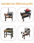 Jirichmi Grill Table For Blackstone Griddle 22 And 17 Inch Grill Carts Outdoor