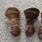 Antique Cast Iron Eagle Claw And Ball Cast Iron Bath Tub Legs  4 