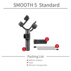 Zhiyun Smooth 5 3-axis Smartphone Handheld Gimbal Stabilizer W  Powerful Motor