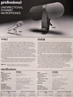 Vintage Usa 1980 s Shure Sm-62 Dynamic Cardioid Microphone Usa W Extras Sm5b  13