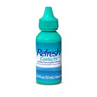 Refresh Contacts Contact Lens Comfort Drops Artificial Tears Contact Lens Rewett
