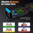 Push Up Board portable Dismountable 17 In 1 Push Up Bar At Home Gym professional