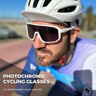 Photochromic Uv400 Cycling Sunglasses Outdoor Sports Men Women Road Bike Eyewear