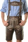 Bavarian Oktoberfest Lederhosen Lamb Leather Tracht Short German Costume  berlin