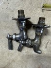 Vintage Pair Of Hot   Cold Water Faucet  Spigots Sink   Bathtub Mcdonald