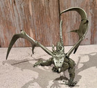 Pewter Rawcliffe  Attacking Dragon With Open Wings  Large Claws  5  Figure