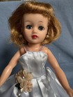 Vintage Ideal Doll Little Miss Revlon 10 5    Fashion In Blue Gown W Shoes Undies