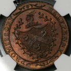 1795 Ngc Ms 64 Goat Conder 1 2 Penny Middlesex Allen s 246b Pop 2 1  21083104c 