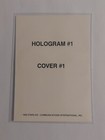 Star Trek Promo Card  Silver Hologram  1 Cover  1 