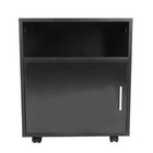 Mobile File Cabinet With Open Storage Shelves Printer Stand Office Furniture
