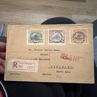 1926 Papua Lakatoi Registered Cover Front Port Moresby To Victoria Au