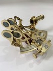 5  Brass Functional Navigational Sextant Vintage Antique Astrolabe Working Brass