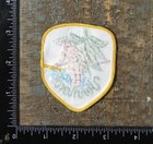 Vintage Vermont Skiing Skier Mountains Travel Souvenir Sew-on Patch Vt 1970s