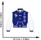 Zeta Phi Beta - Jacket - Sorority - 1920 - Embroidered Iron-on sew Patch