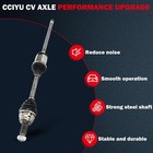   Cv Axle Shaft Assembly 2007-2018 For Bmw X5 2008-2018 For Bmw X6