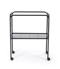 Prevue Pet Products Bird Cage Stand With Shelf Toys - M  Black