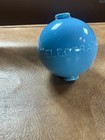 Old    electra    Round Original Milk Glass Blue Lightning Rod Weathervane Ball