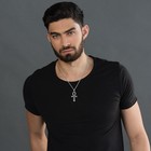 Ankh Necklace Men 925 Sterling Silver Ankh Cross Pendant Necklace Ankh Amulet   